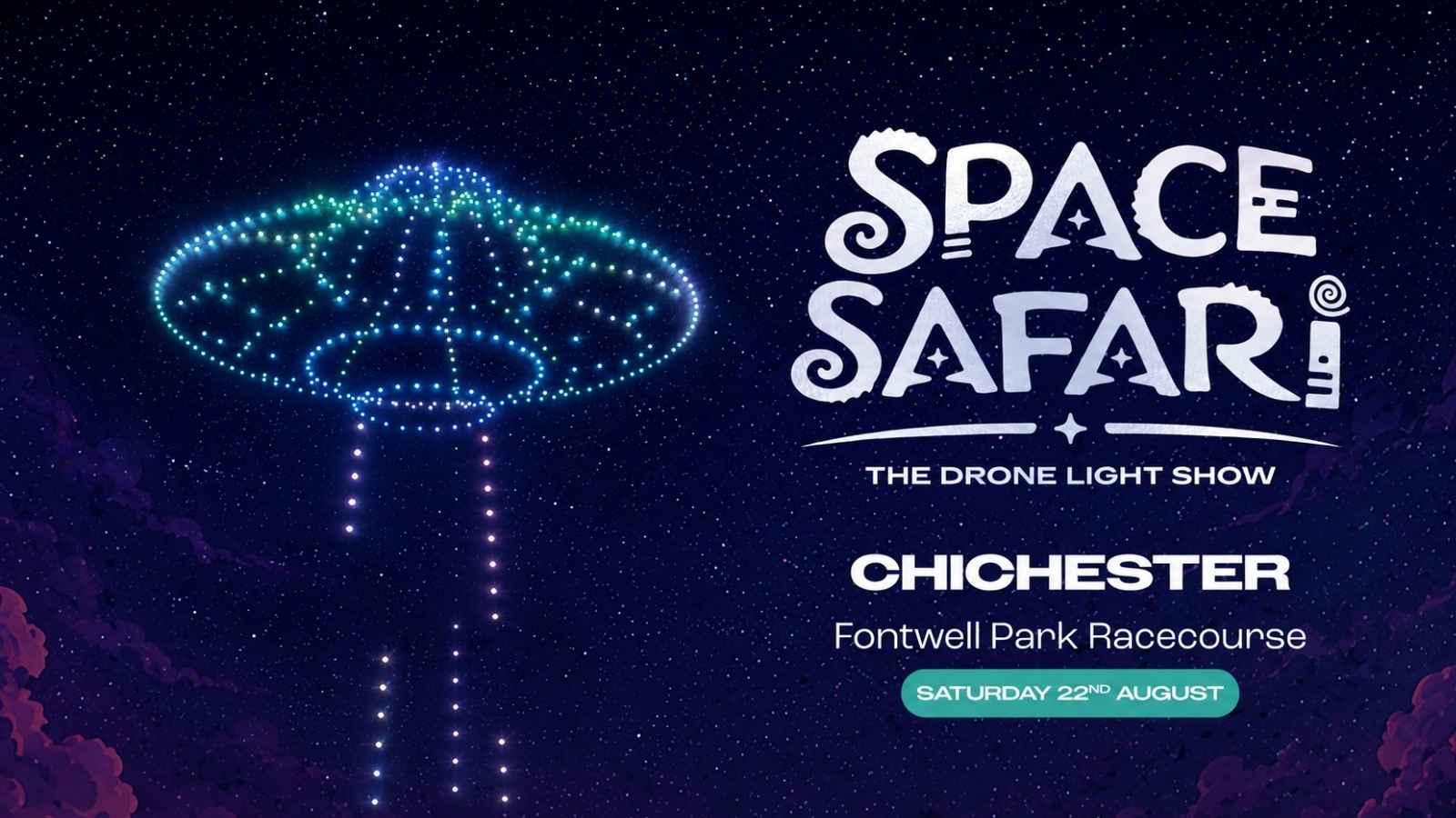 Space Safari Drone Light Show – Chichester