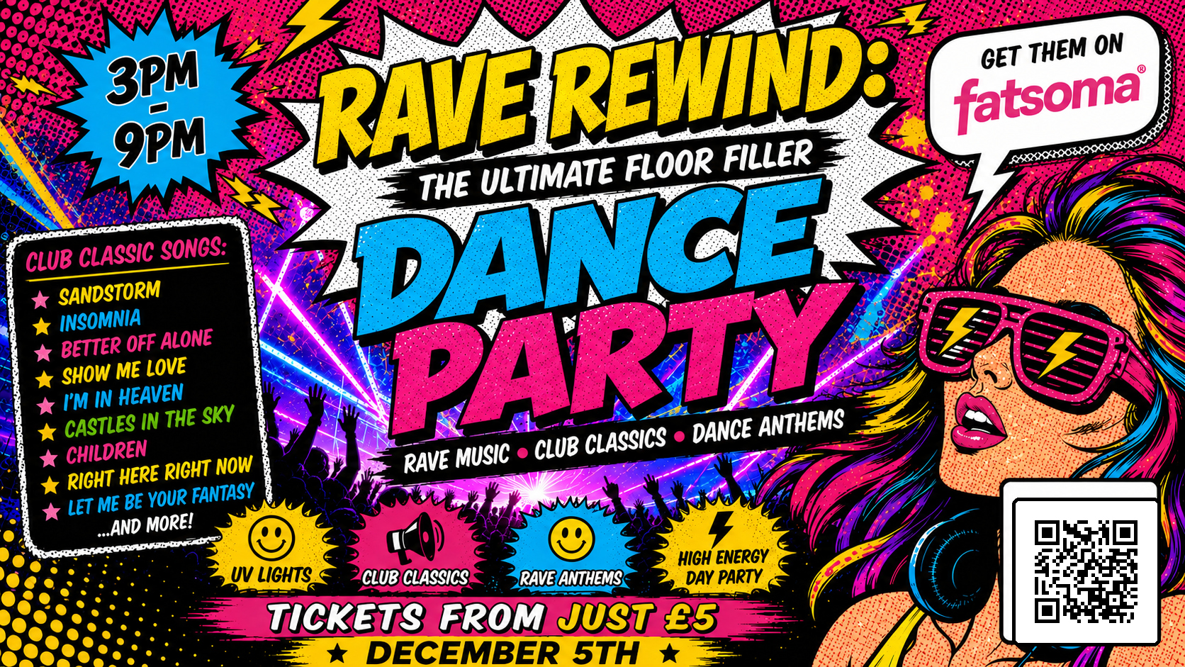 Rave Rewind: The Ultimate Floor Filler Dance Party
