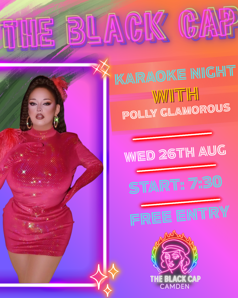 KARAOKE with POLLY GLAMOROUS at The Black Cap