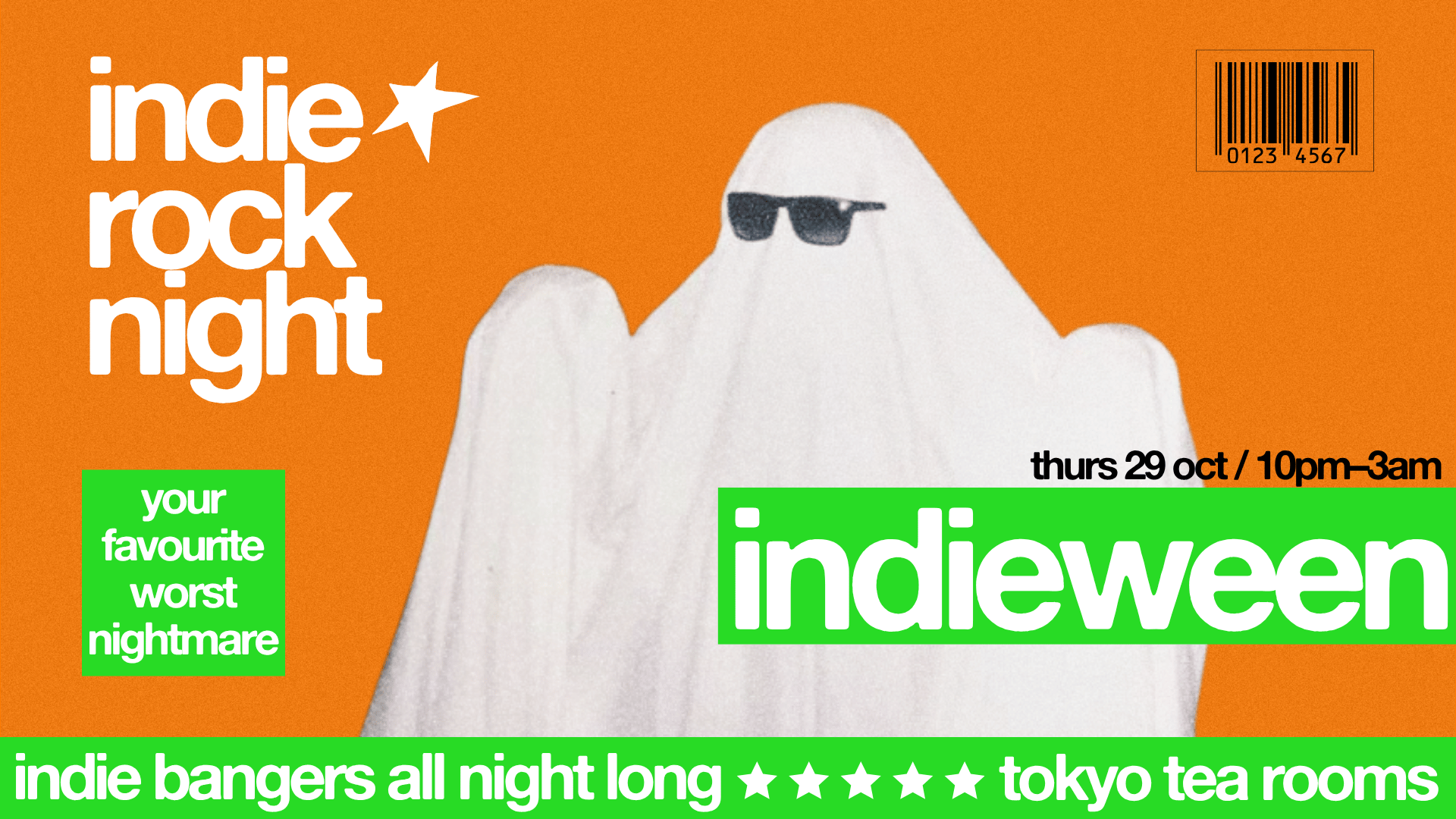 Indie Rock Night ∙ INDIEWEEN (halloween special)  *10 £7 TICKETS LEFT*