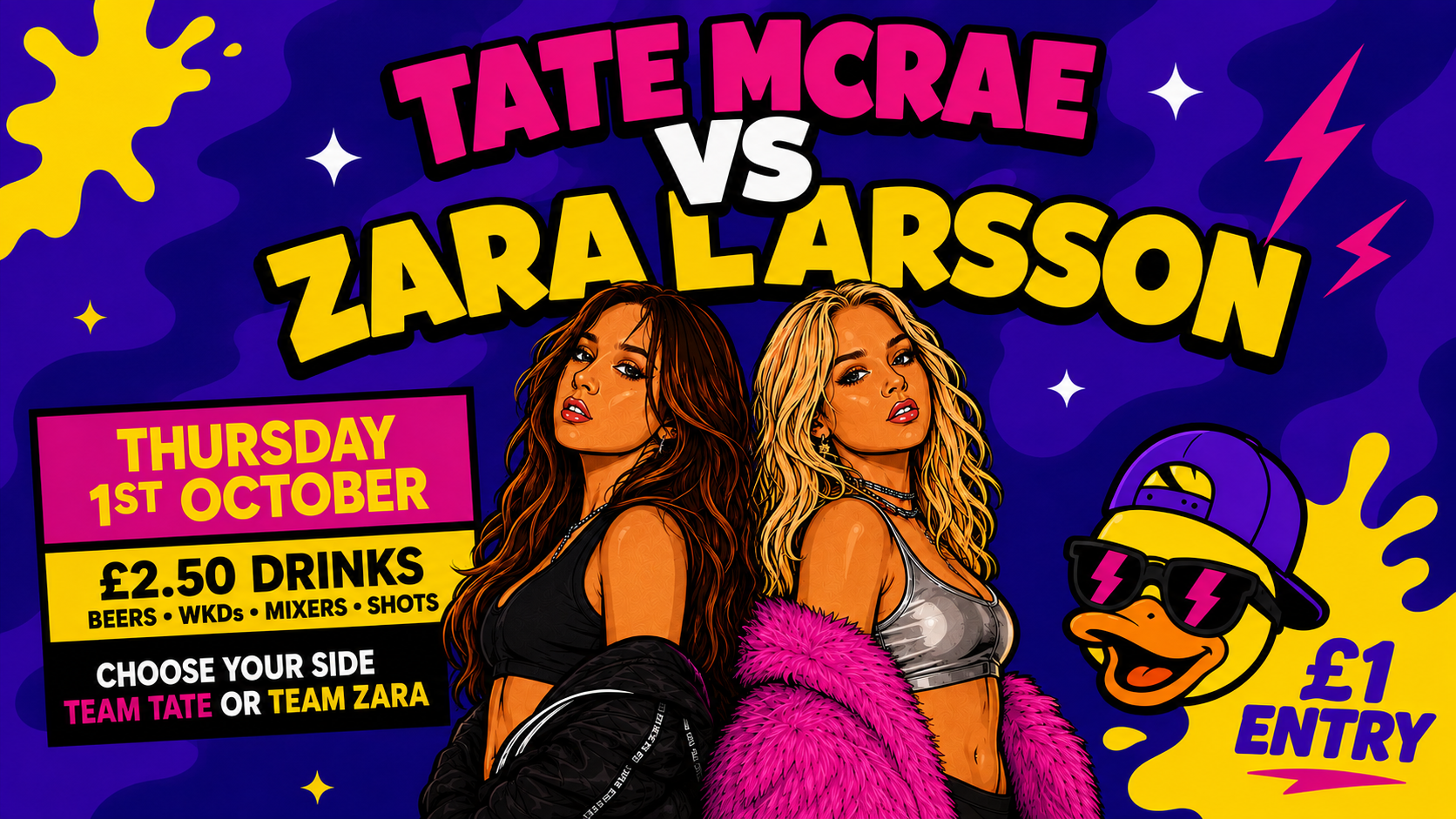 Tate Mcrae Vs Zara Larson - Thursday