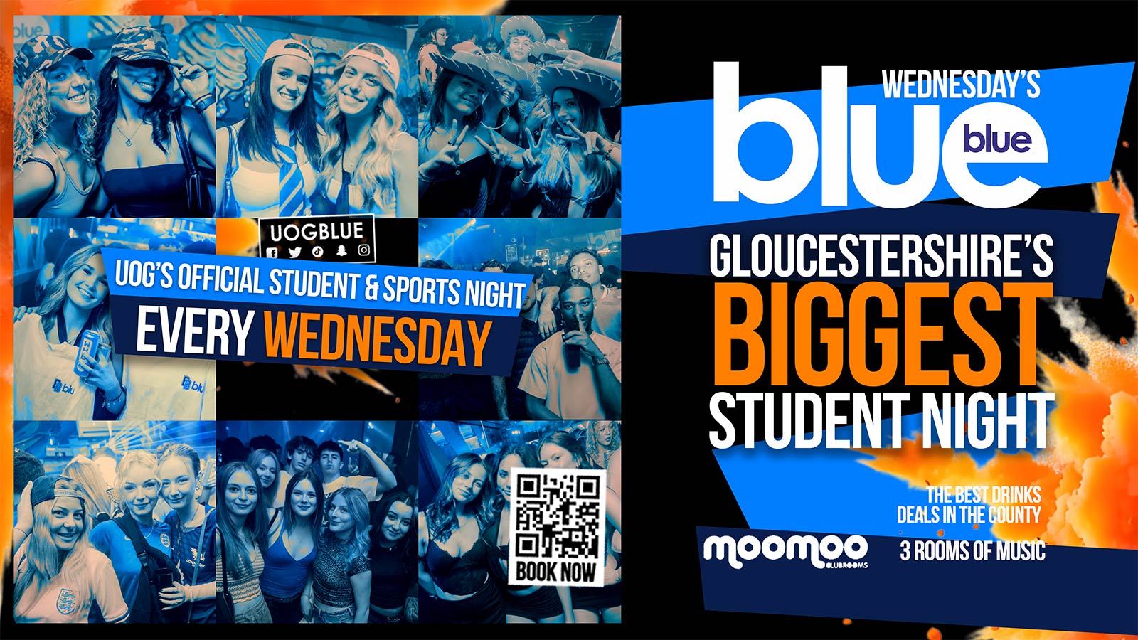 Blue & Blue | GLOUCESTERSHIRE'S BIGGEST STUDENT NIGHT 💙🩵 £1 Drinks ALL NIGHT!