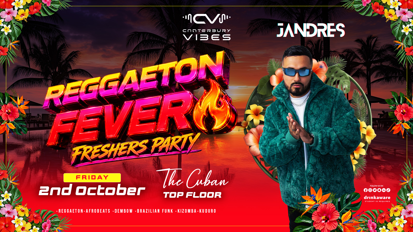 REGGAETON FEVER 🔥 - FRESHERS PARTY