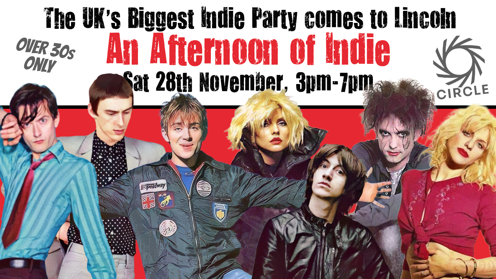 LINCOLN: An Afternoon of indie - Indie for the over 30s: 28 November, 3pm-7pm
