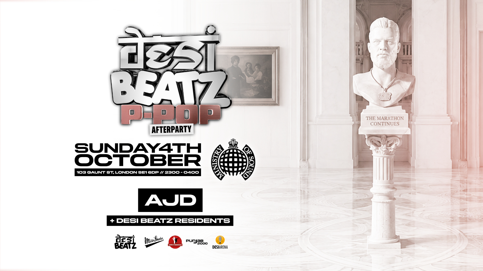 UCL Punjabi Soc : P-POP After Party Hosted by DesiBeatz | Ministry of Sound