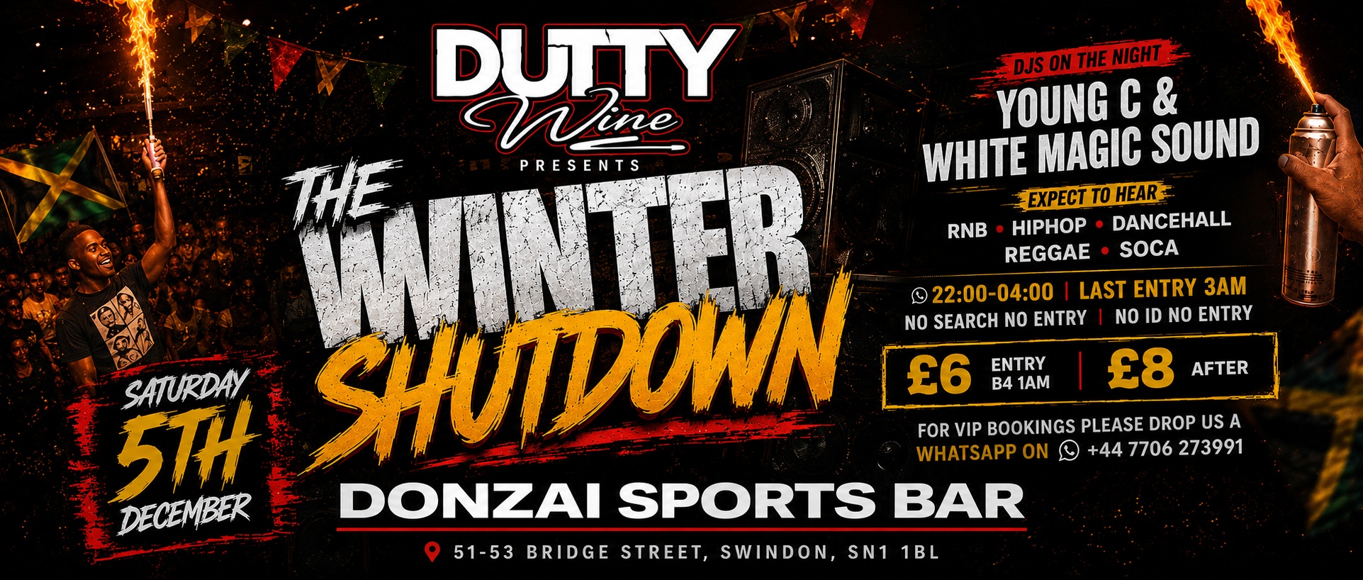 DUTTY WINE - WINTER SHUTDOWN