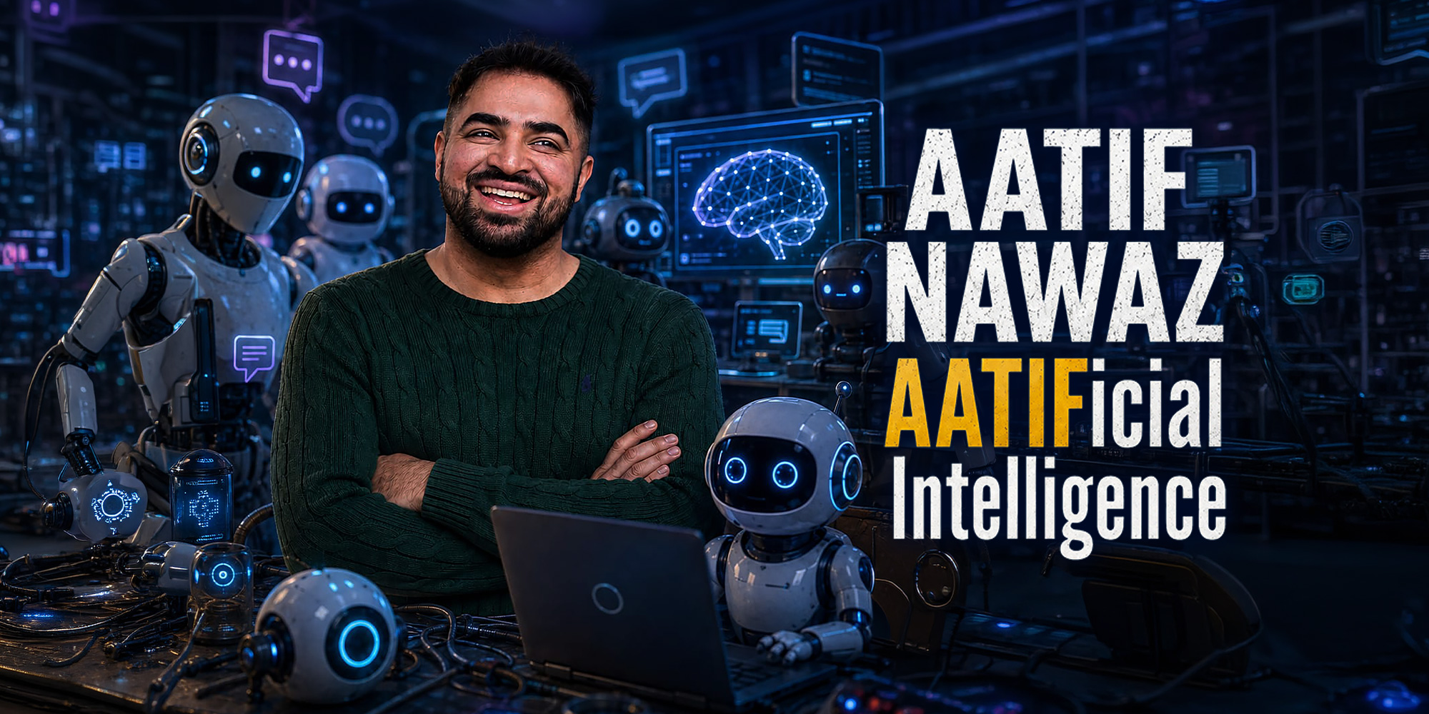 Aatif Nawaz: AATIFicial Intelligence - London