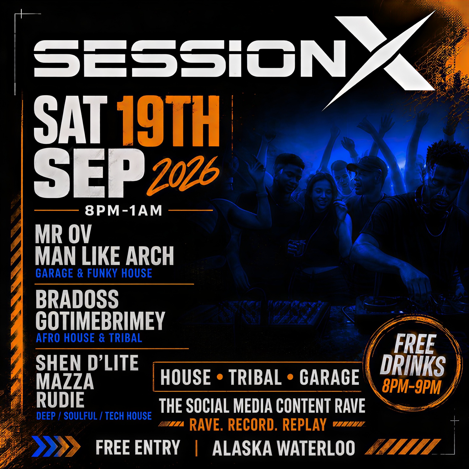 SESSION X — A BRAND-NEW 360° IMMERSIVE DJ EXPERIENCE