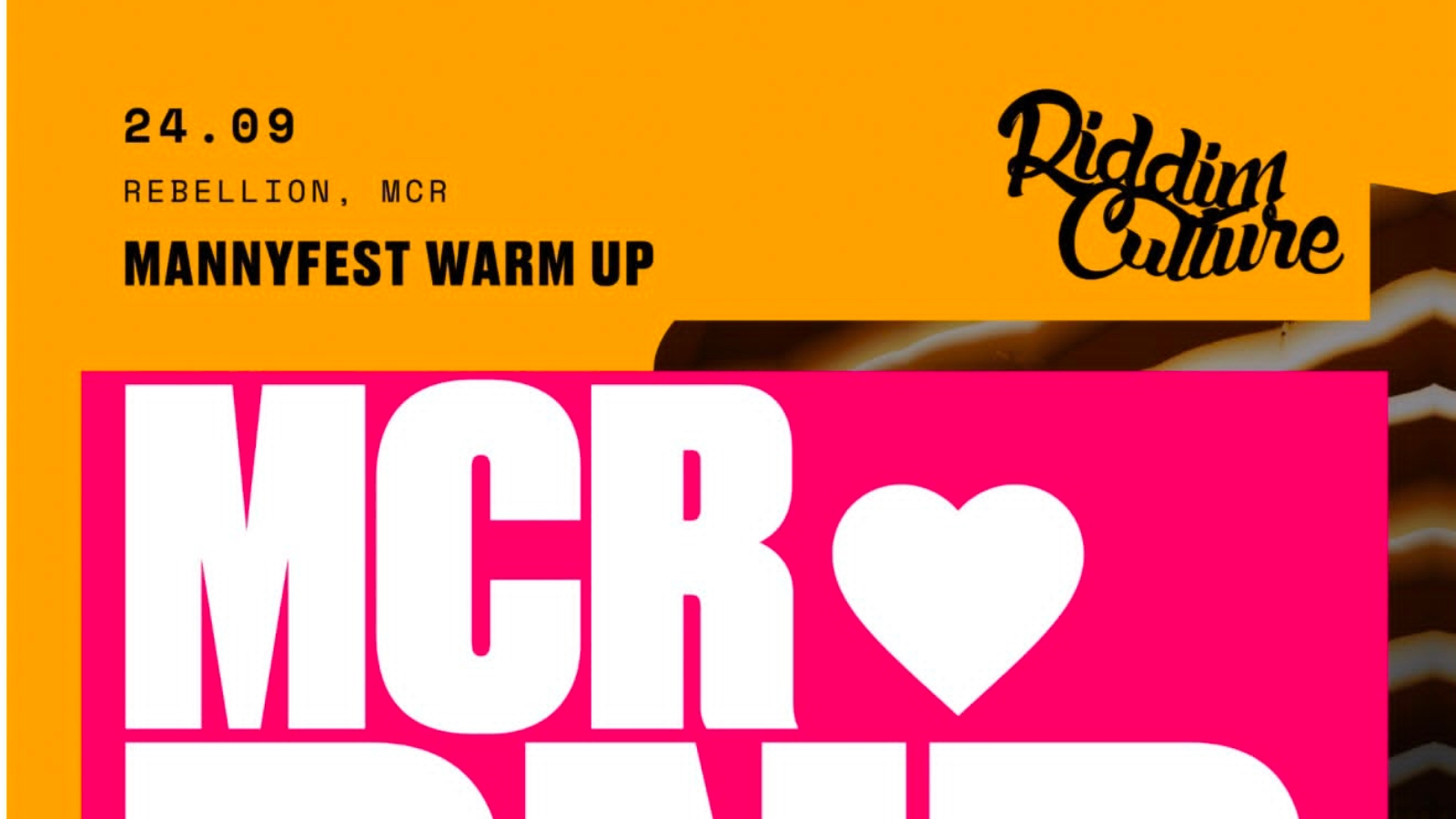 Riddim Culture presents MCR loves DNB - Freshers Special
