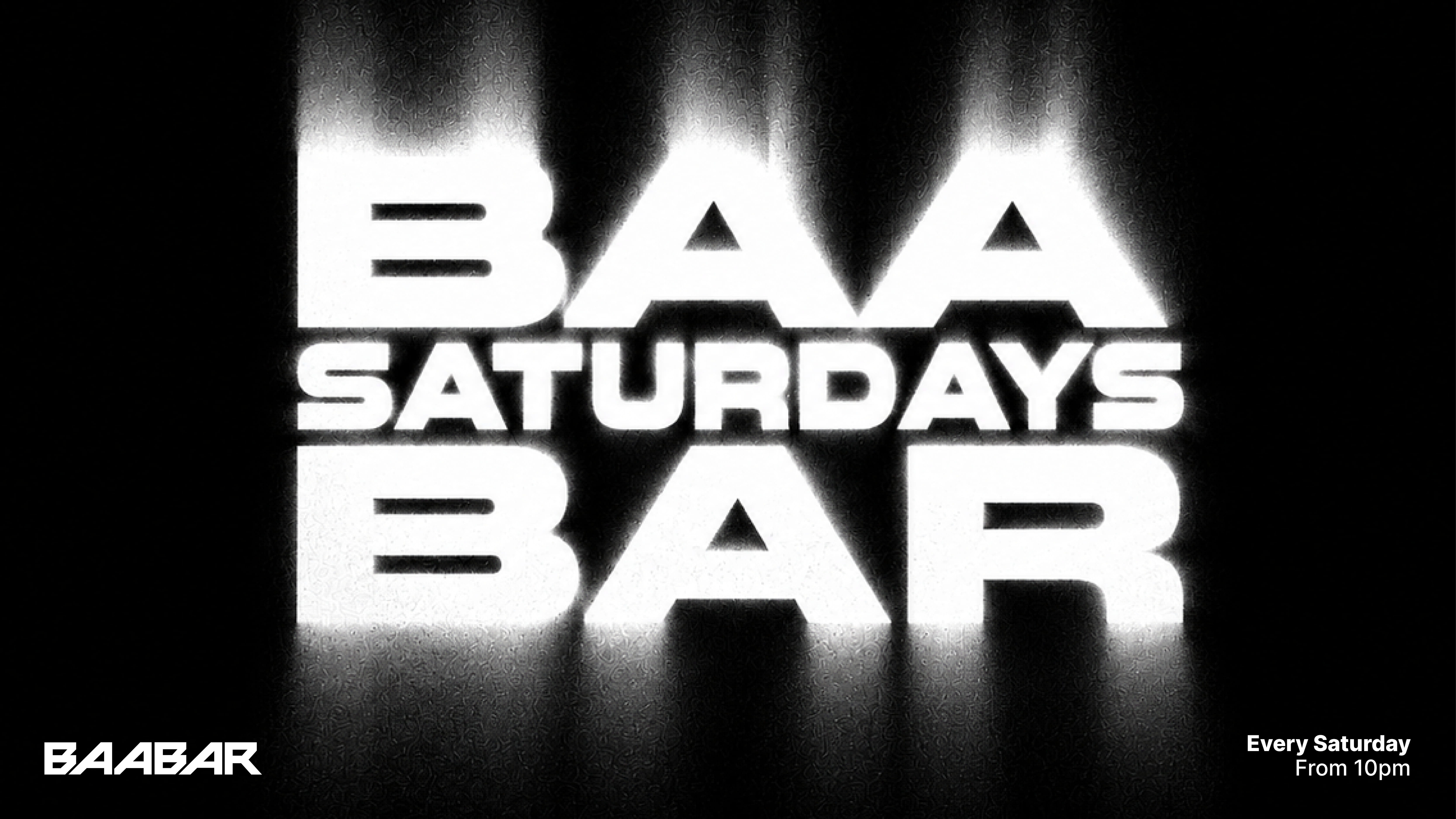 Baa Bar Saturdays – 5th September