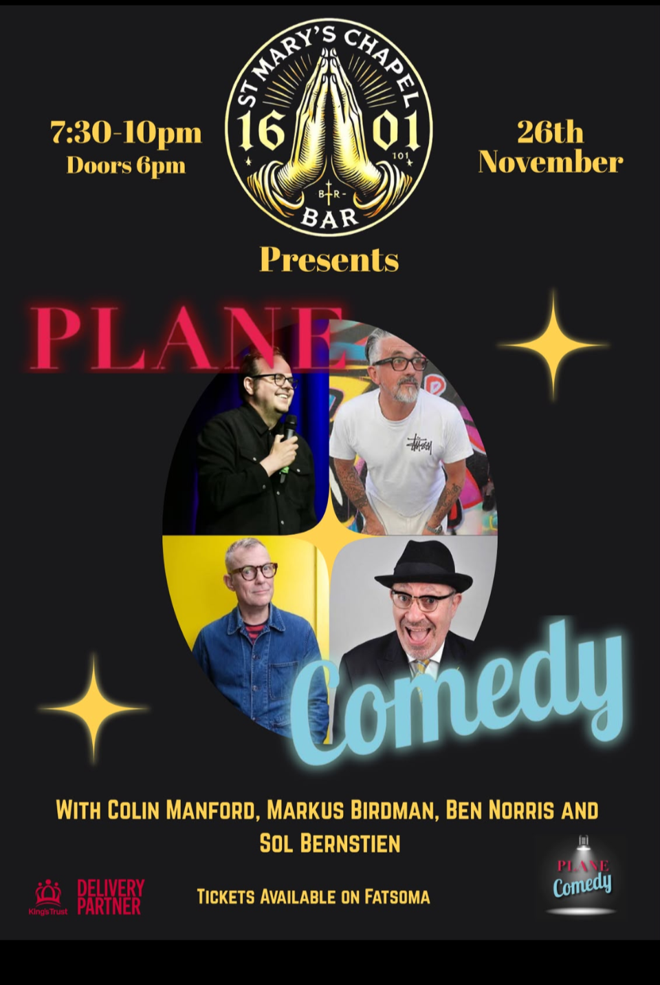 Space Comedy at St Marys Chapel Bar