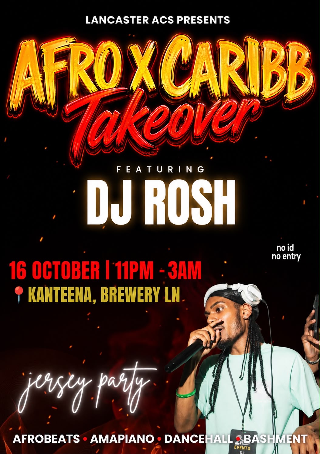 Afro x Caribb Takeover (Jersey Party)