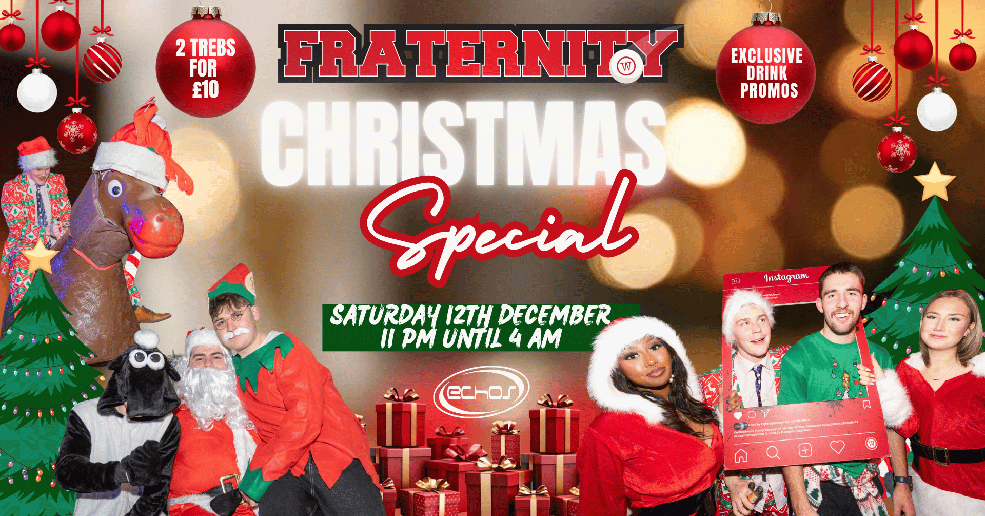 Fraternity Presents: FRATMAS CHRISTMAS SPECIAL 🛷🥂🎄