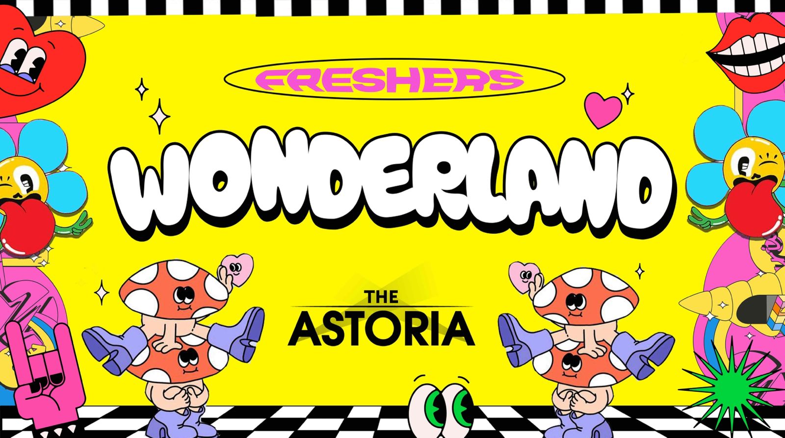 ☮️ PORTSMOUTH OFFICIAL ABBA  FRESHERS WONDERLAND – ELROW STYLE ABBA FESTIVAL