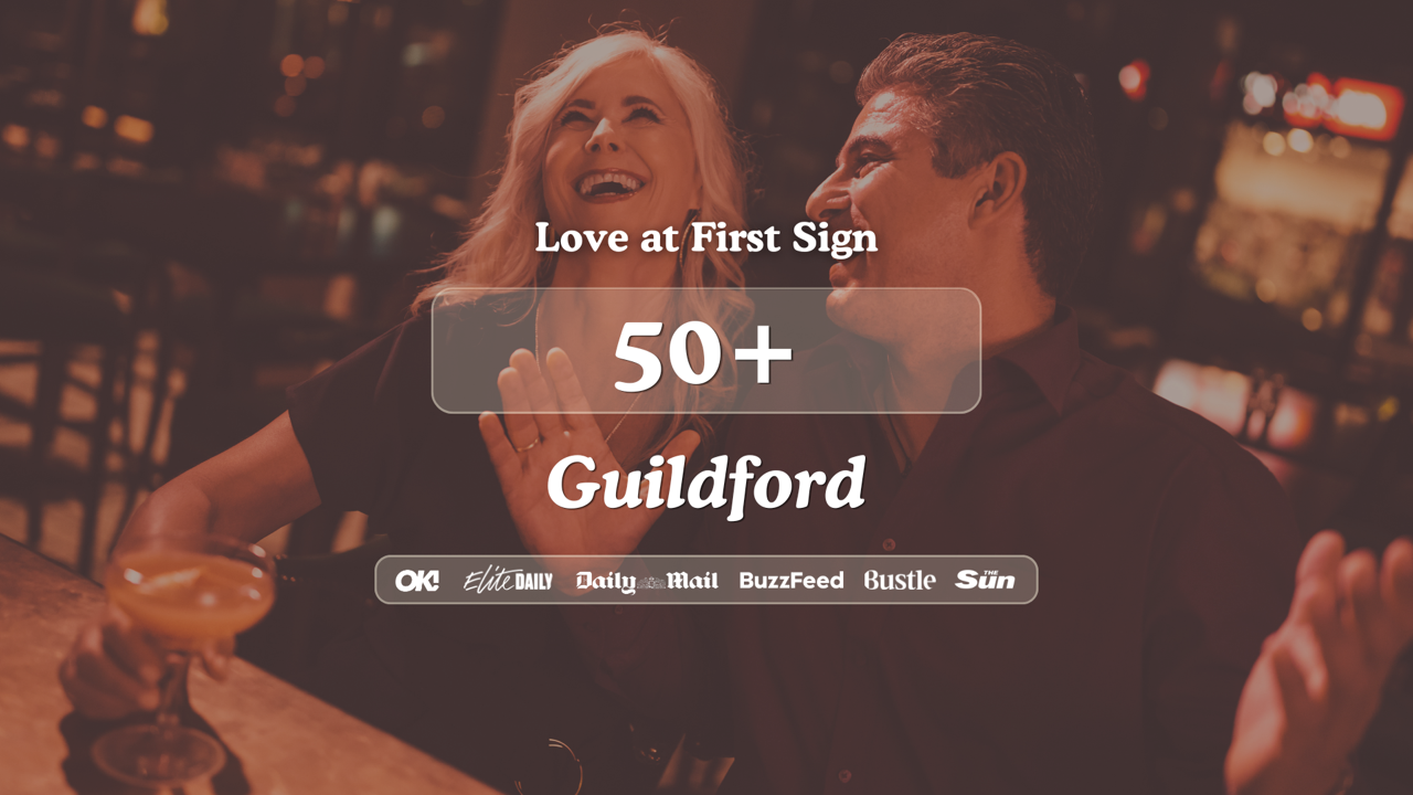 50+ Singles Night at All Bar One Guildford | Love at First Sign