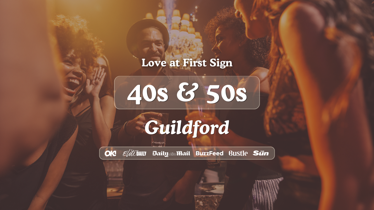 40s & 50s Singles Night at All Bar One Guildford | Love at First Sign