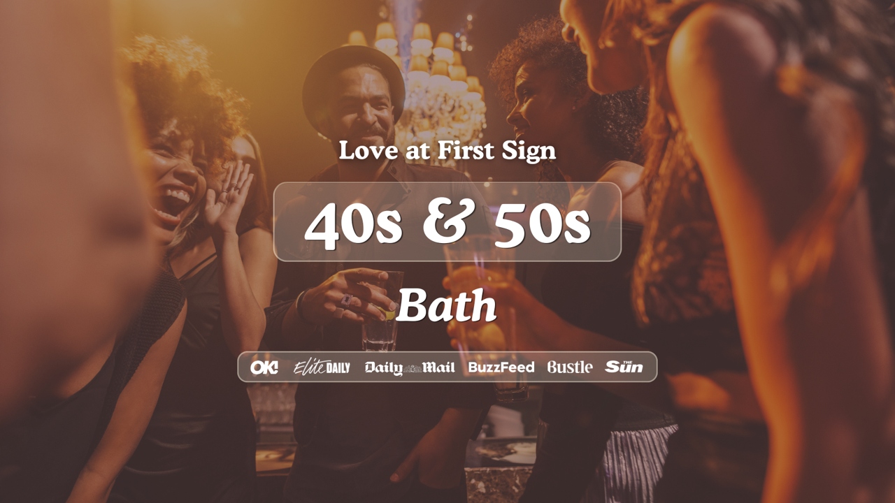 40s & 50s Singles Night at Bootlegger Bath | Love at First Sign