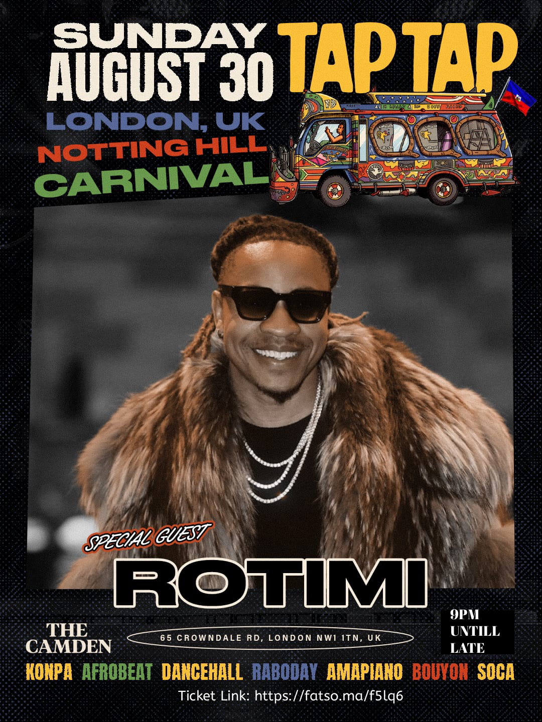 NOTTING HILL CARNIVAL 2026 | SPECIAL GUEST ROTIMI