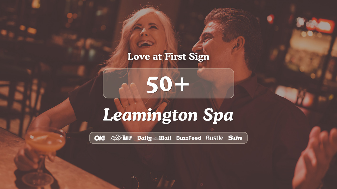 50+ Singles Night at Hart + Co in Leamington Spa | Love at First Sign