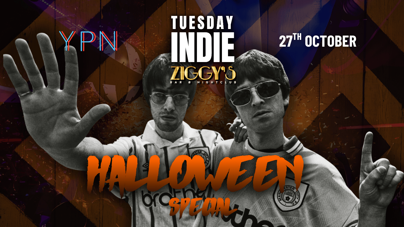 TUESDAY INDIE Ziggy's HALLOWEEN SPECIAL - 27th October