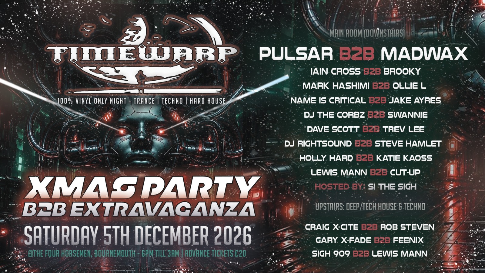 Timewarp Christmas Party