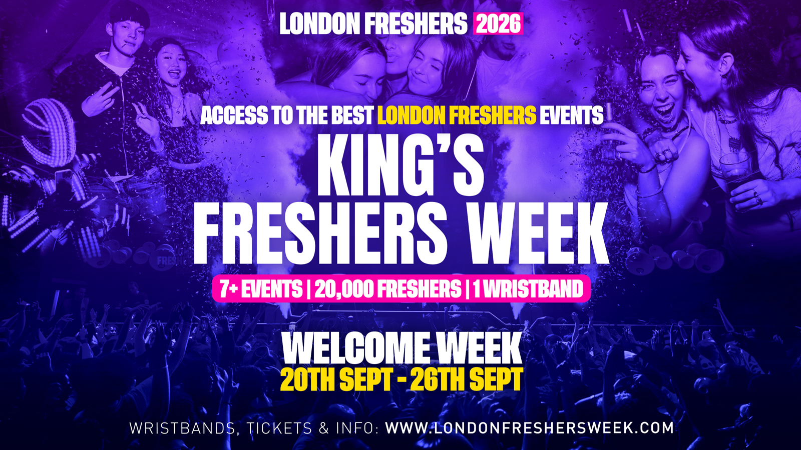 Goldsmiths, University of London Freshers - London Freshers Week 2026 - [Welcome Week]