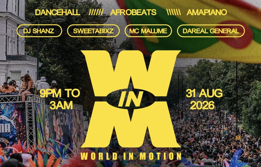 Notting Hill Carnival After Party | Dancehall x Afrobeats x Amapiano