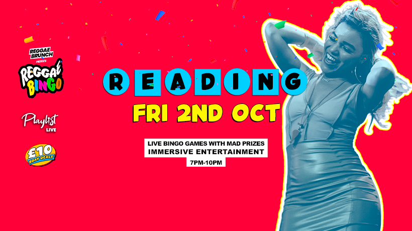 Reggae Bingo - Reading - Fri 2nd Oct