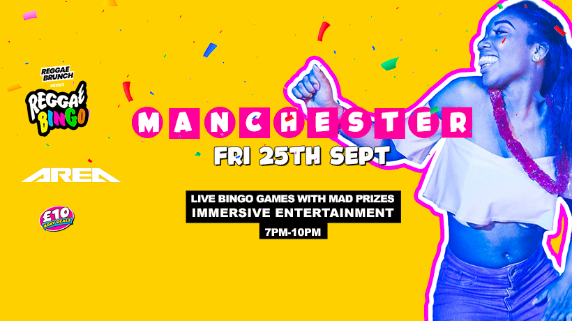 Reggae Bingo - Manchester - Fri 25th Sept
