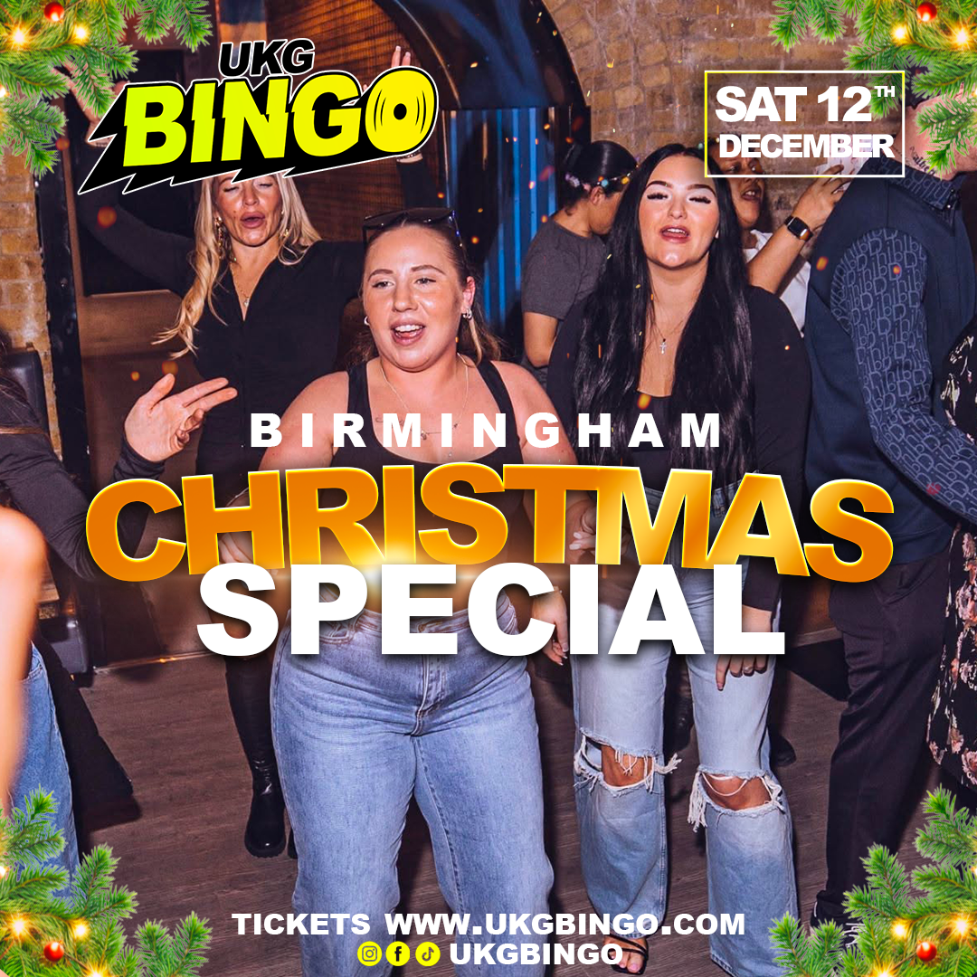 UKG BINGO Sat 12th Dec Birmingham