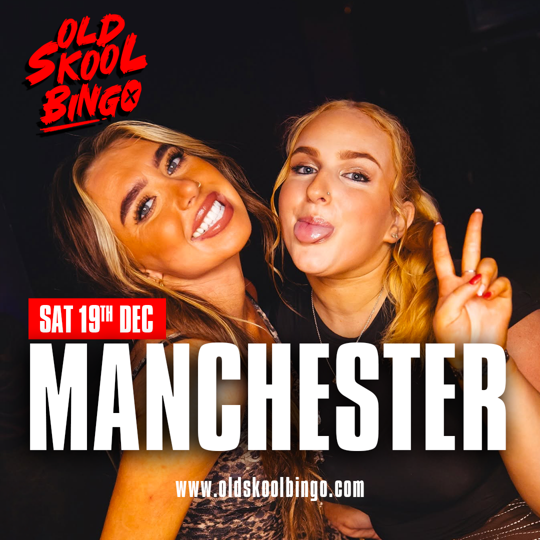 Old Skool Bingo Sat 19th Dec Manchester