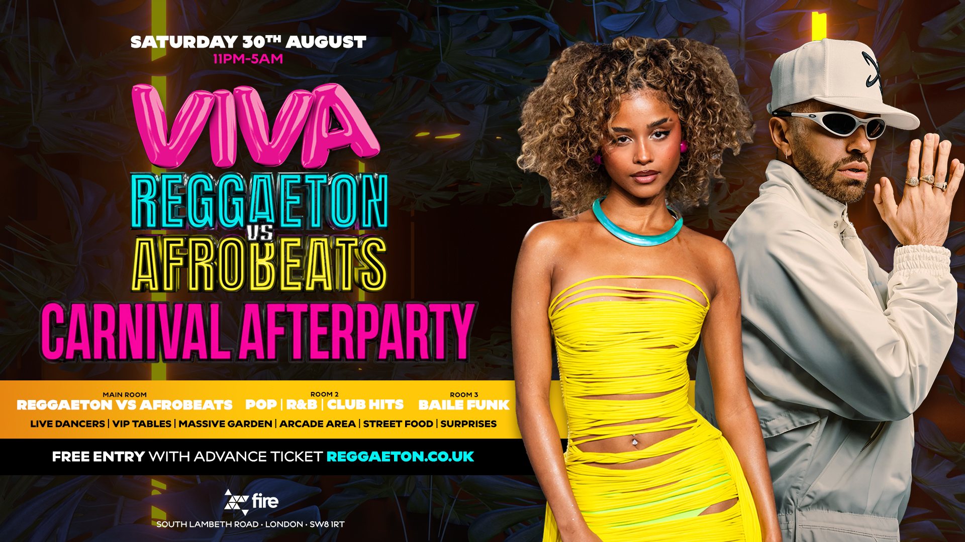 VIVA Reggaeton vs Afrobeats - Carnival Afterparty