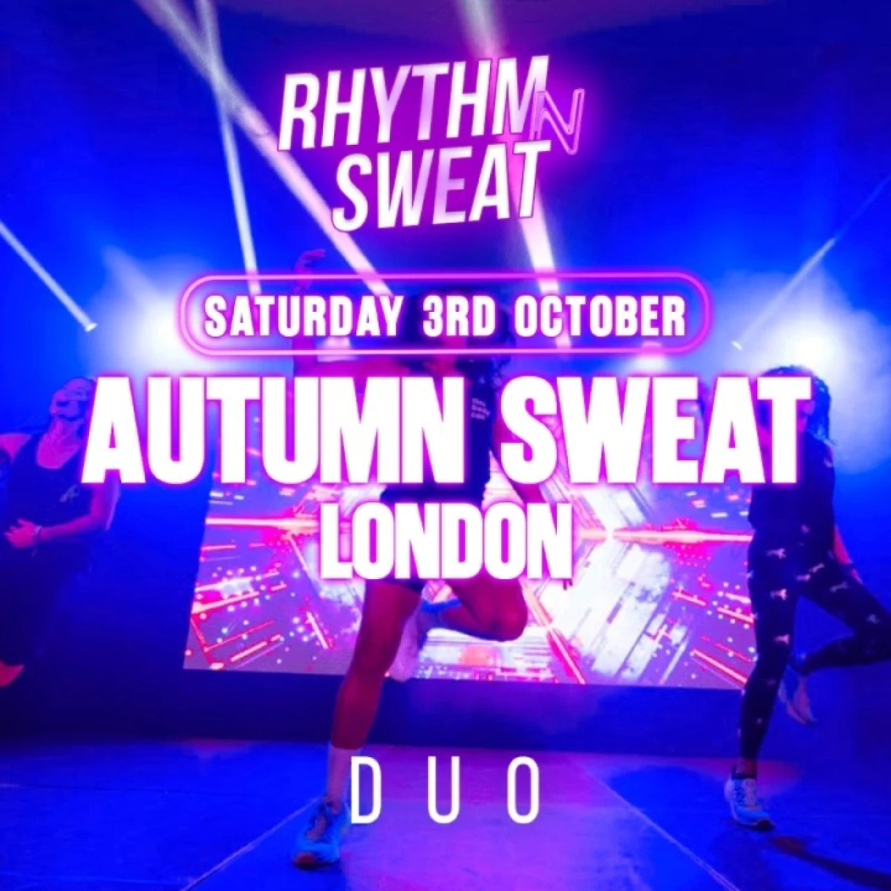 Rhythm N Sweat newest social wellness experience Sat 3rd October