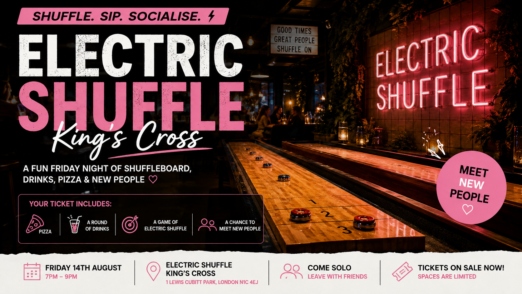Electric Shuffle King's Cross