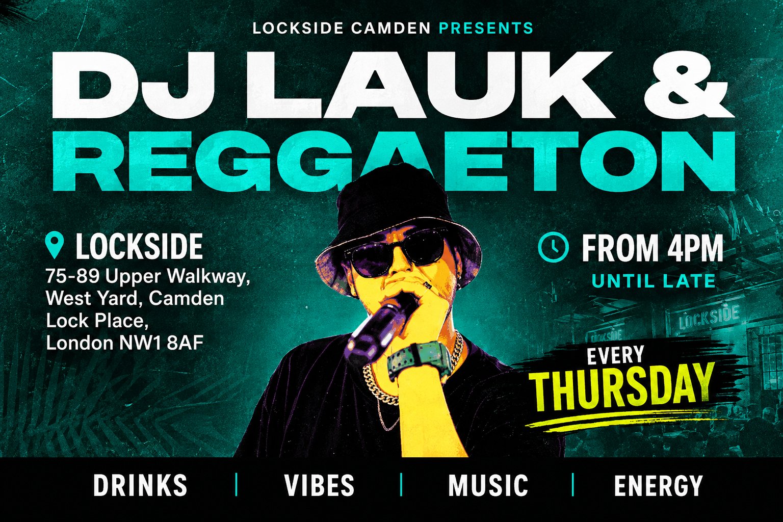 FREE Reggaeton & Latin Terrace Party | Every Thursday