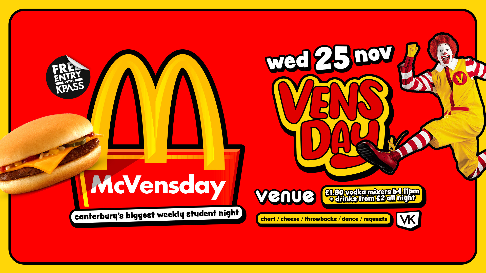 MCVENSDAY 🍔 Maccies Party