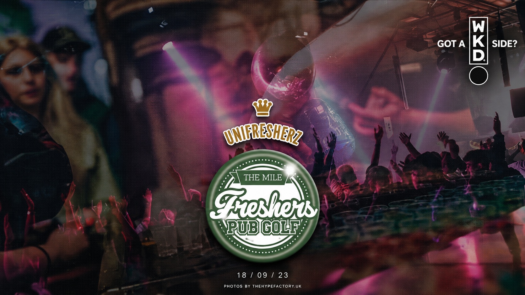Belfast Freshers Pub Golf 2025 - 2nd/3rd/4th year tickets - Presented by WKD