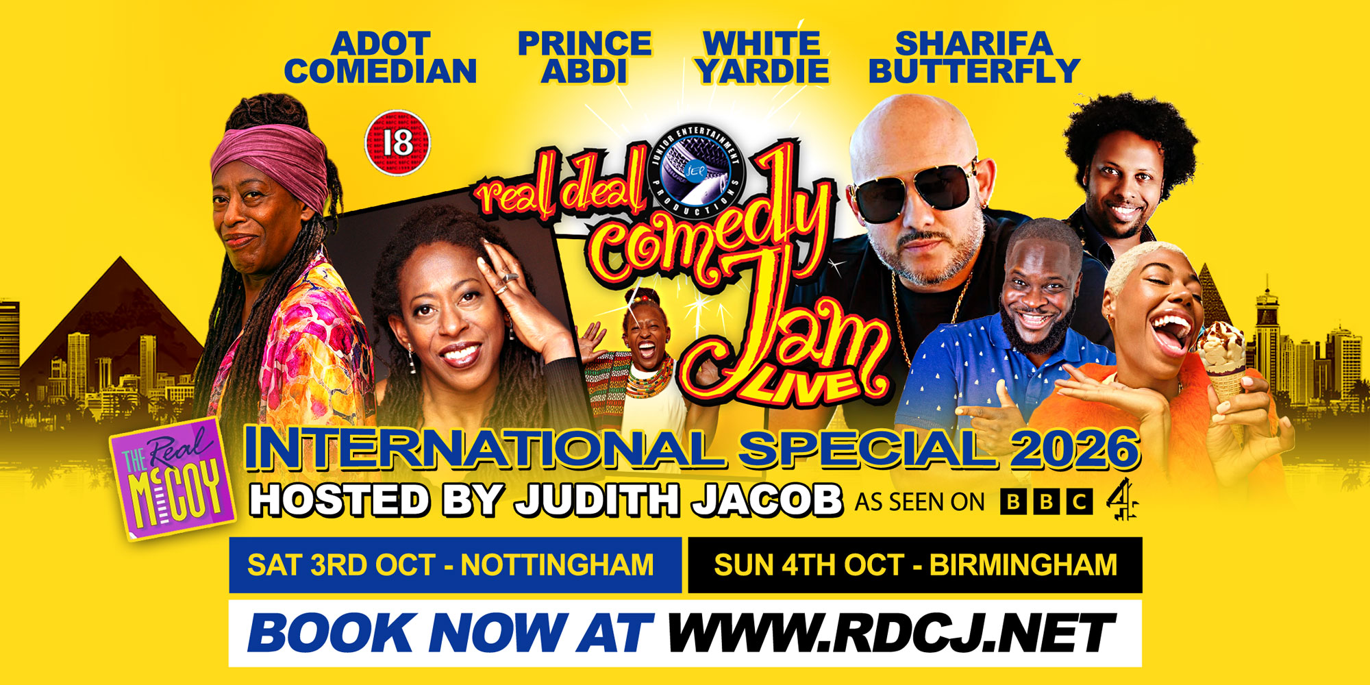 BIRMINGHAM REAL DEAL COMEDY JAM LIVE SHOW
