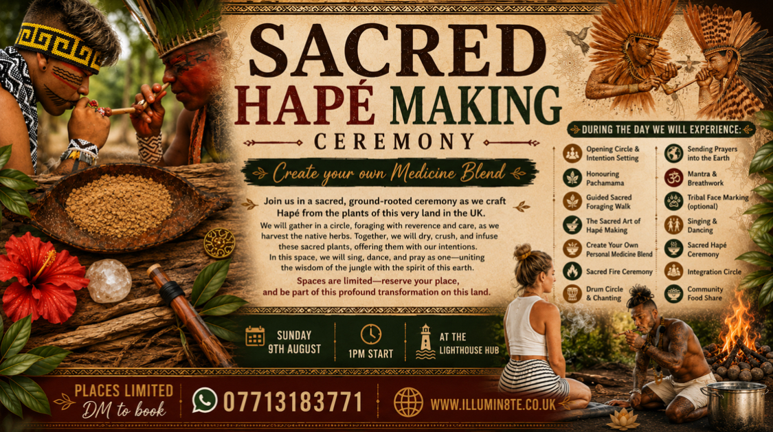 HAPÉ MAKING CEREMONY (Sunday 27th August)