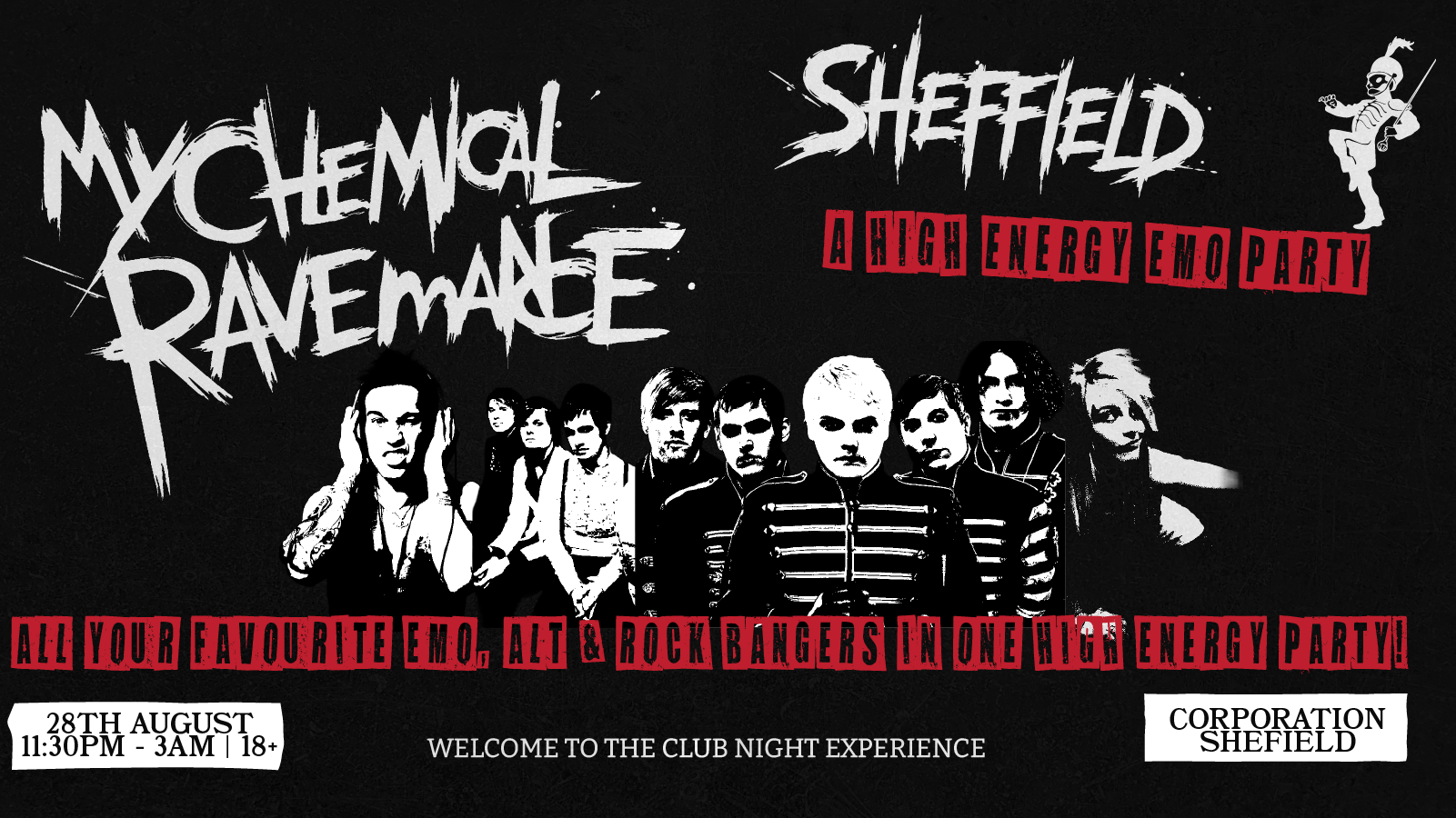 MY CHEMICAL RAVEMANCE: A HIGH ENERGY EMO PARTY