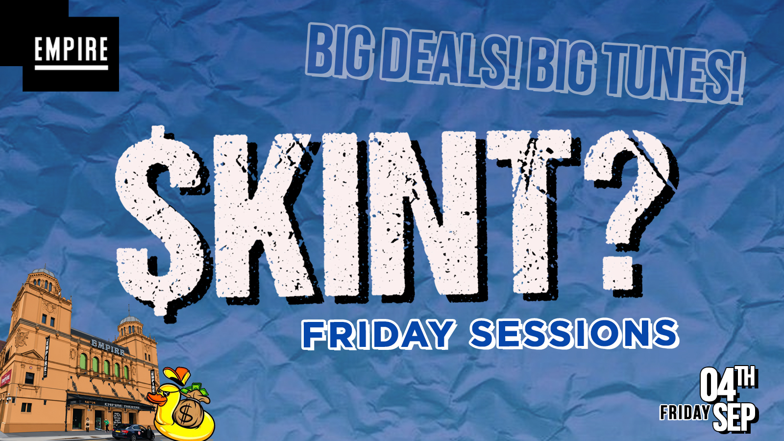 $kint? – The BIG Friday Party!