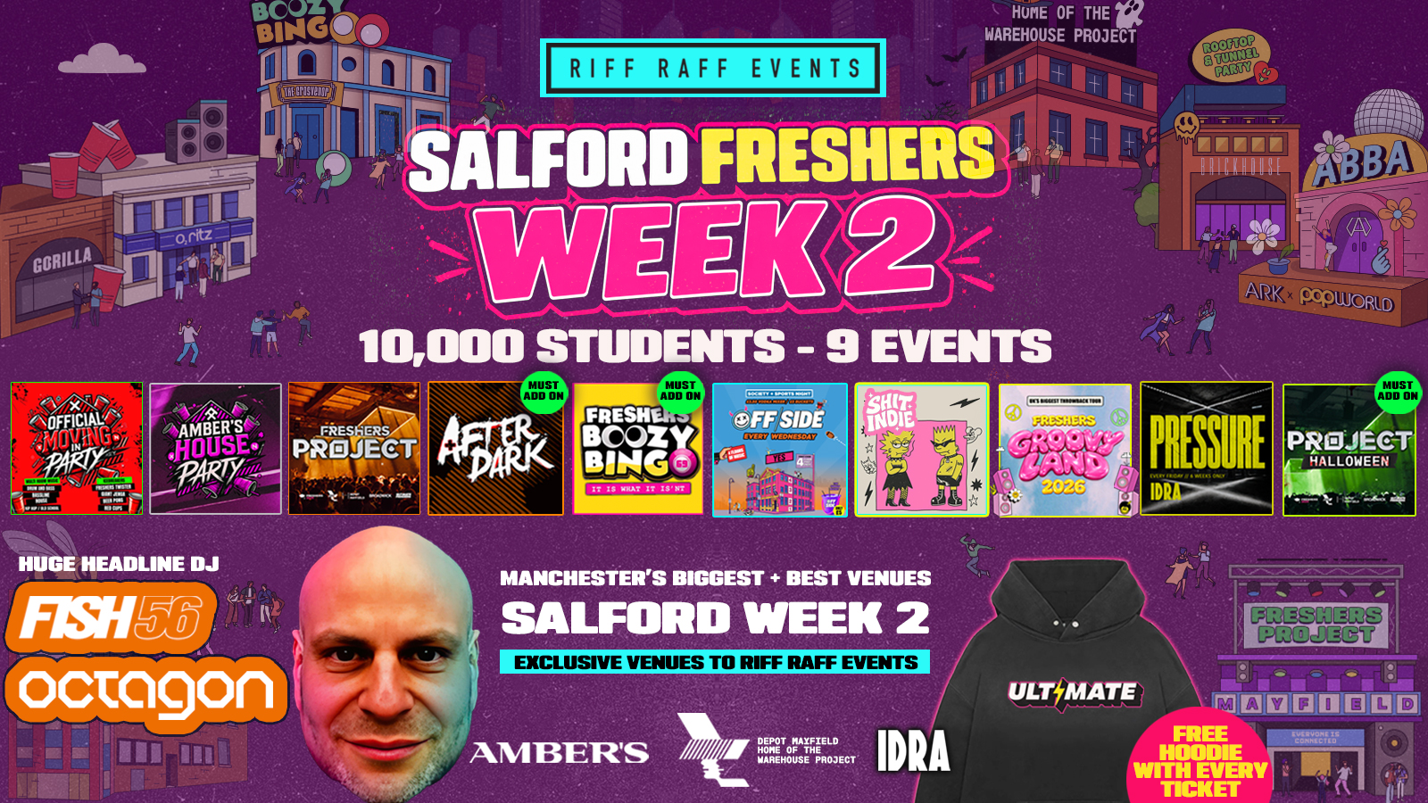 SALFORD WEEK 2 WRISTBAND 🚀 + Huge Artist!