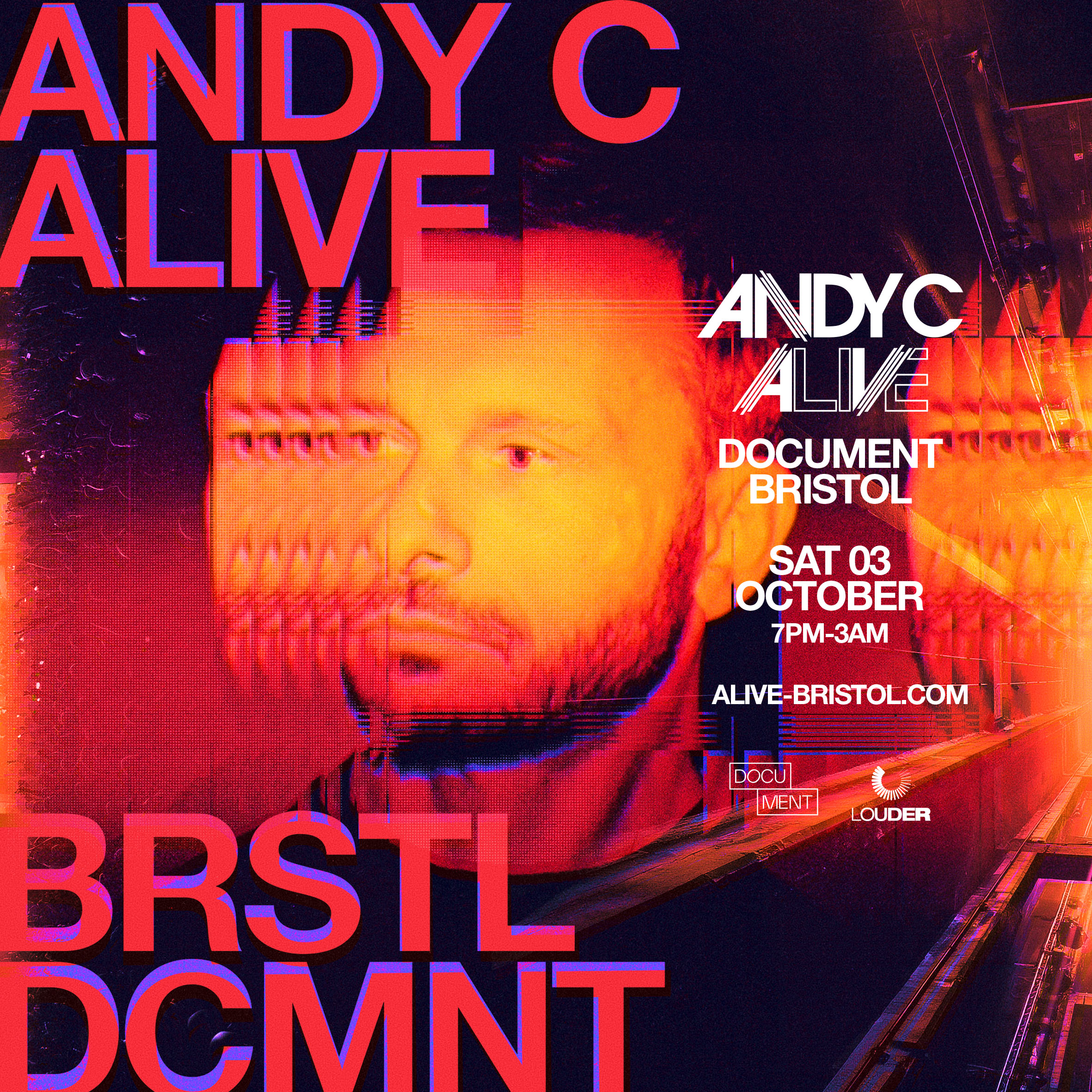 Document Presents: Andy C: AliVe + More
