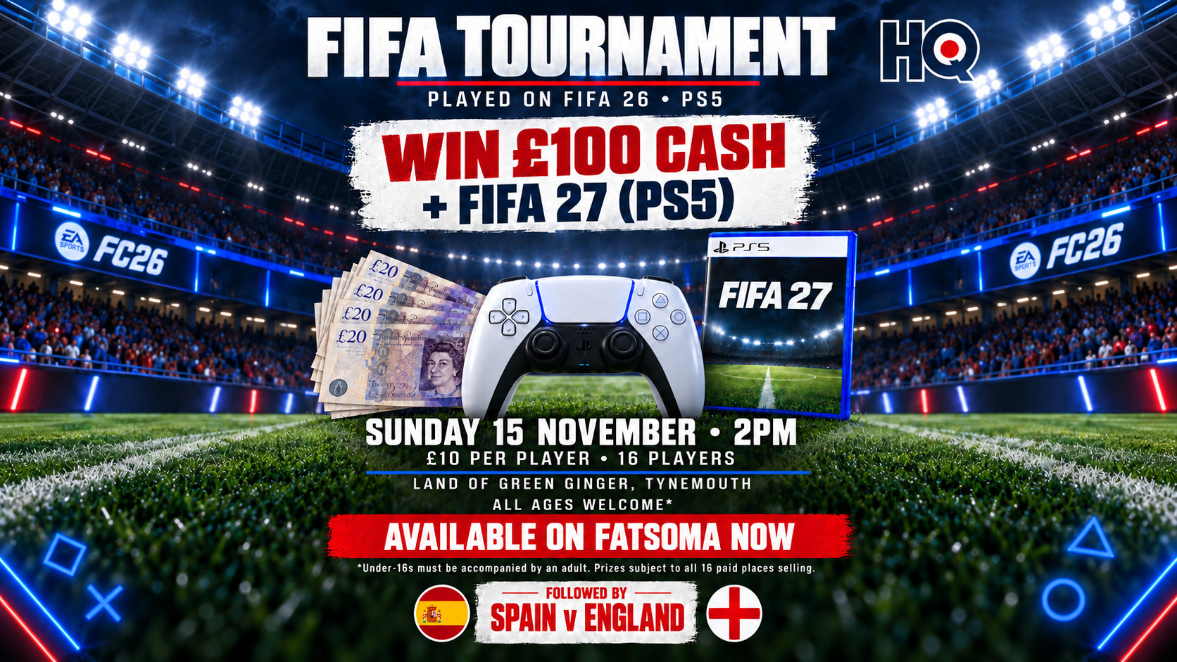 ⚽ FIFA TOURNAMENT AT THE QMG HEADQUARTERS 🎮