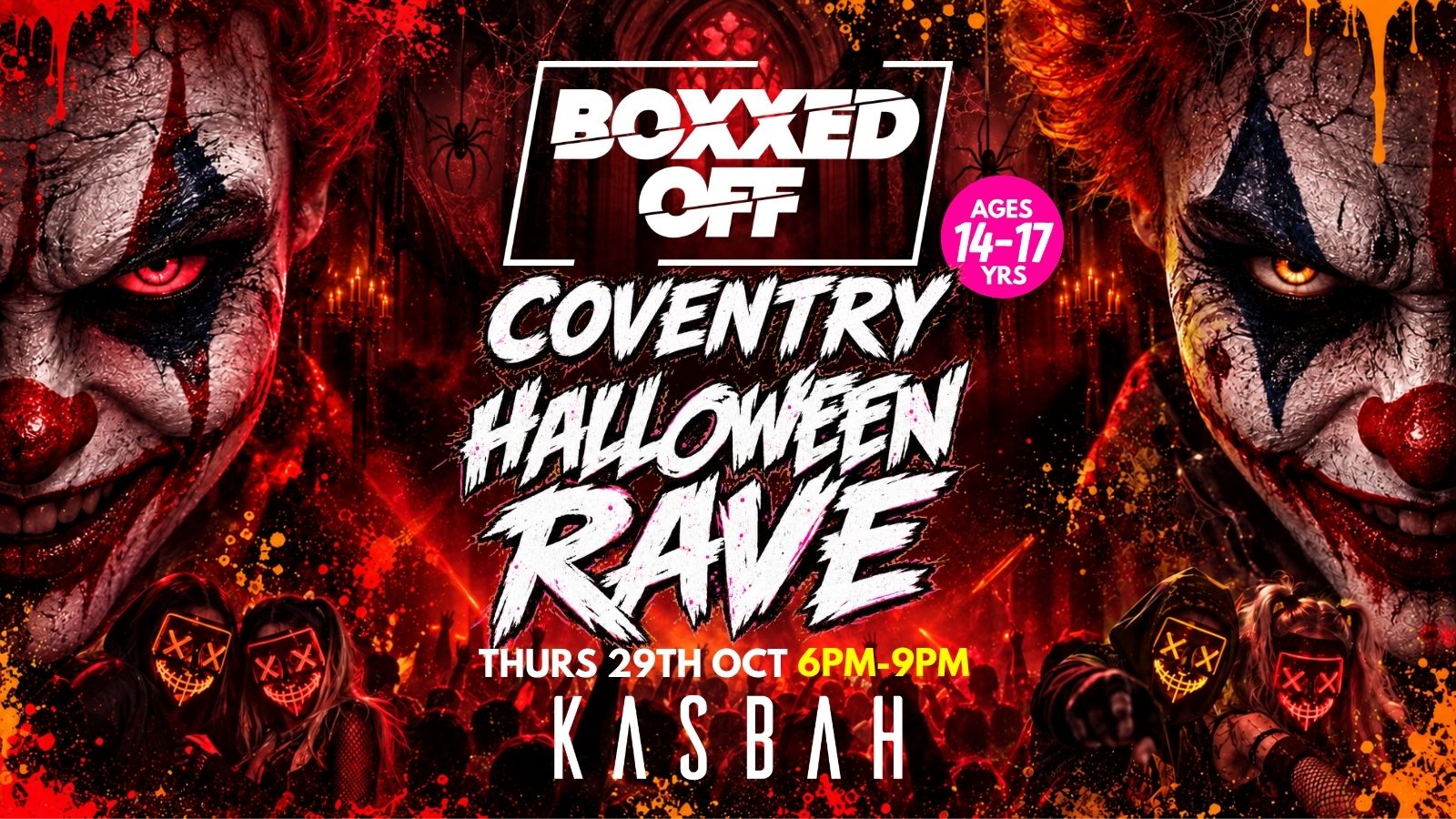 BOXXED OFF COVENTRY HALLOWEEN RAVE 👻🎃💀