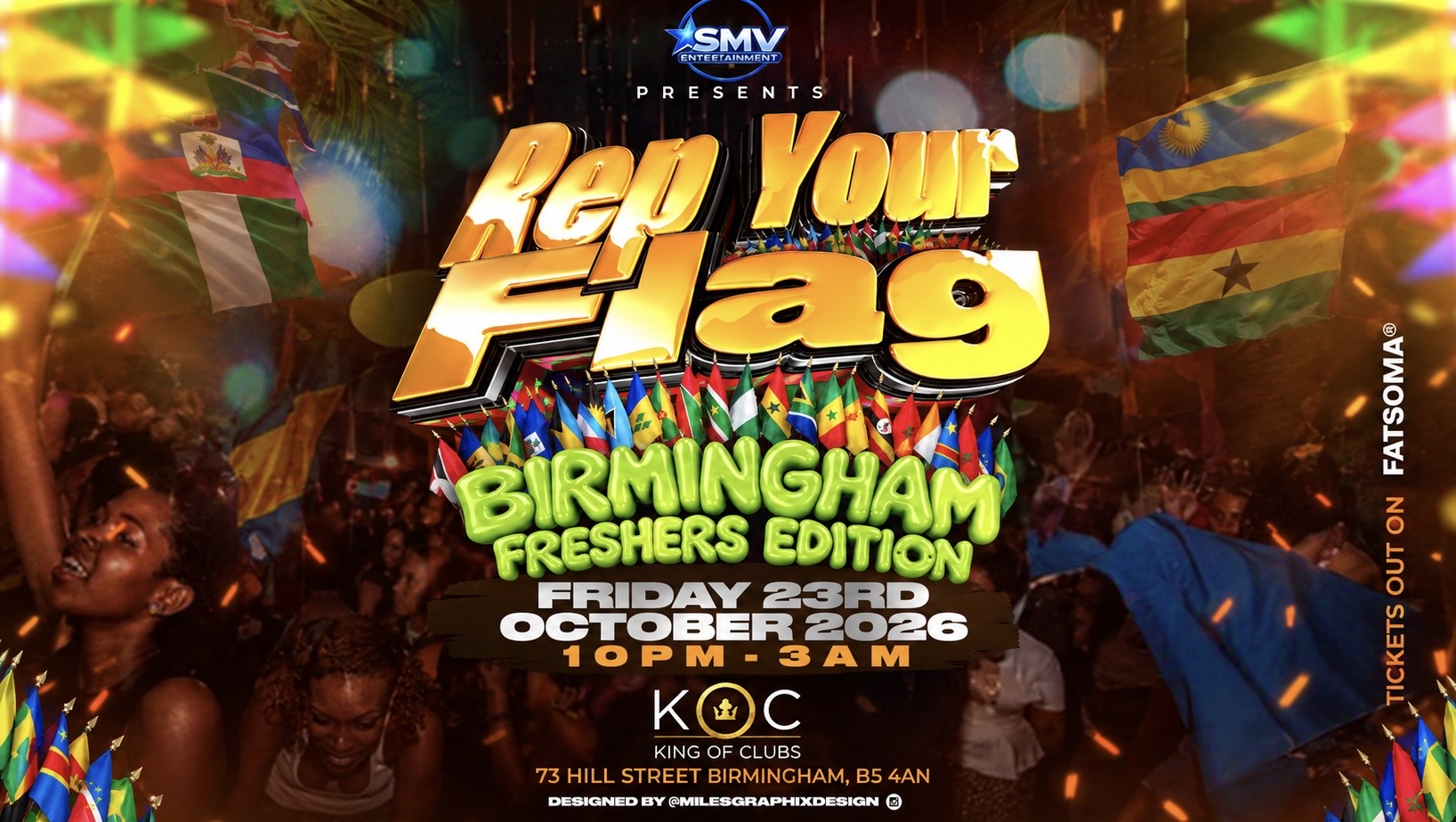 REP YOUR FLAG BIRMINGHAM FRESHERS EDITION
