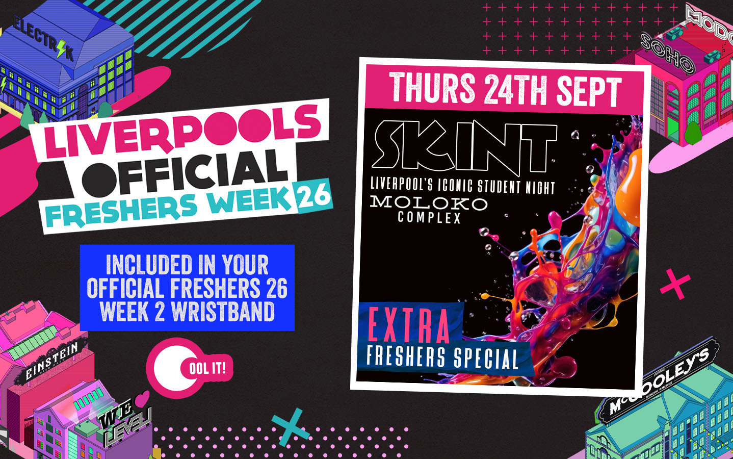 WEEK 2 OFFICIAL FRESHERS DAY 5 - EVENT 1: SKINT FRESHERS THURSDAY SPECIAL l 🎵✨