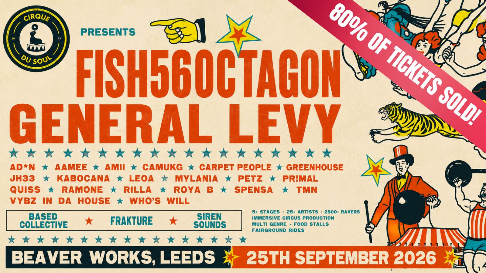 Cirque Du Soul: Leeds // Back To Beaver Works