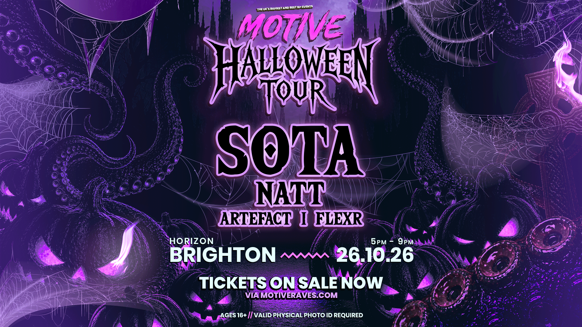Brighton 16+ Halloween Rave