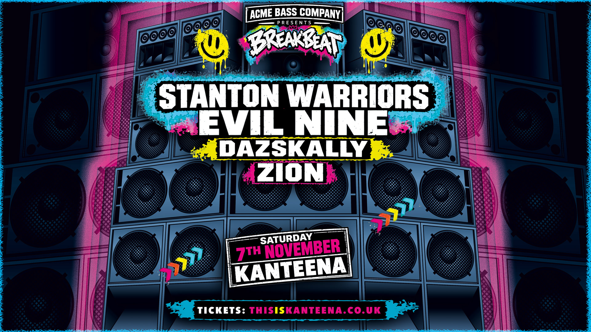 Stanton Warriors, Evil 9 & Acme Bass Company